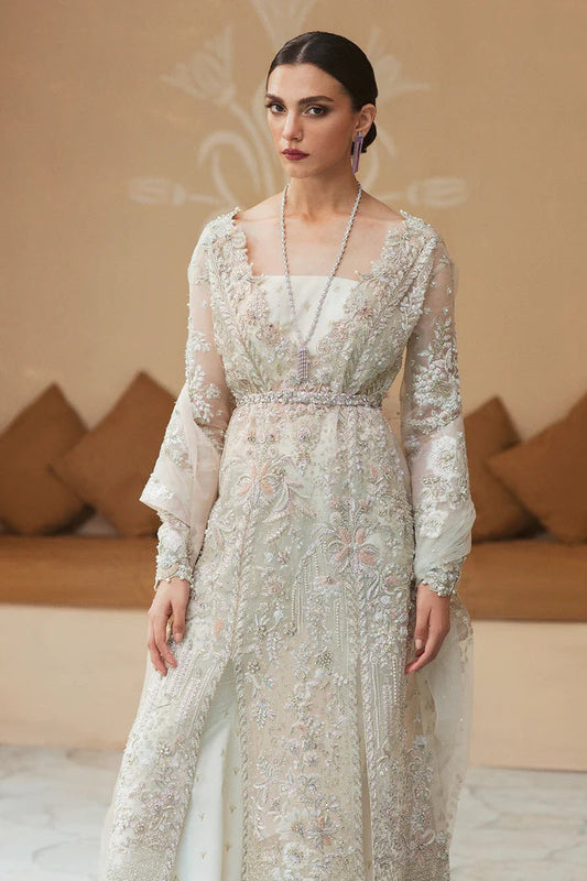 Soraya –Wedding Couture Anya Fully Embroidered on Hand Work CHARMEUSE