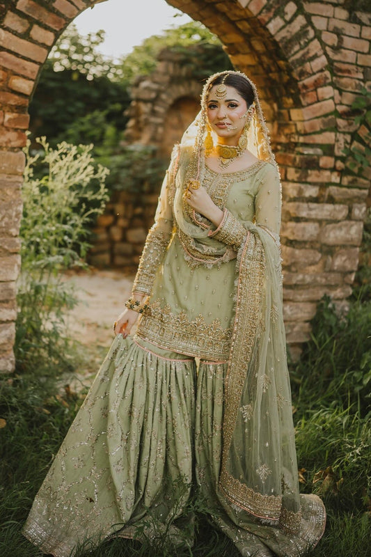 Maha Wajahat Wedding Festive Silk Embroidered Unstitched MAHA Z-215