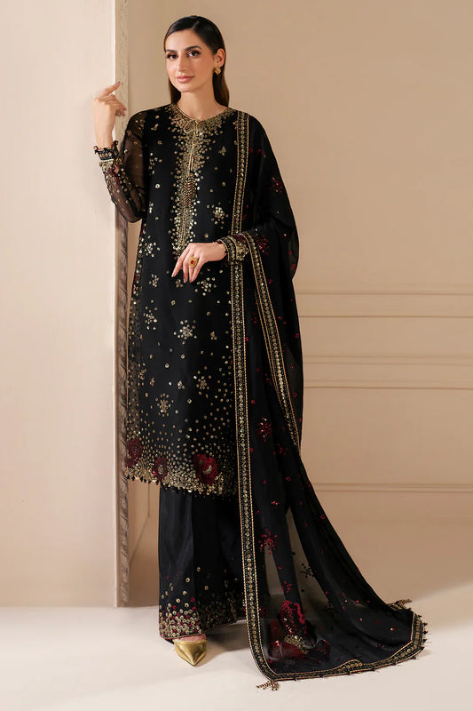 Jazmin Luxury Chiffon Embroidered Collection Unstitched UC-3070