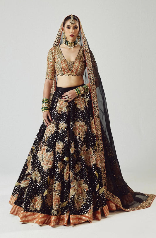 Hussain Rehar Bridal Collection Unstitched ZAIB