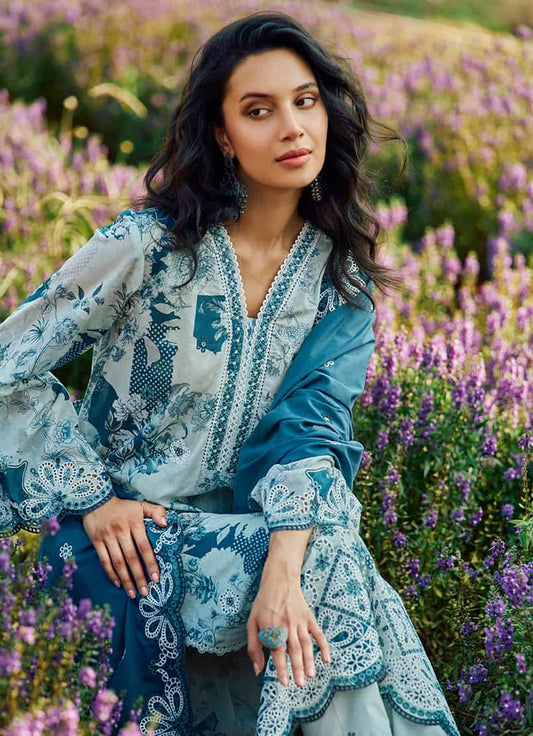 Image Luxury Lawn Embroidered Unstitched Collection SAMAH