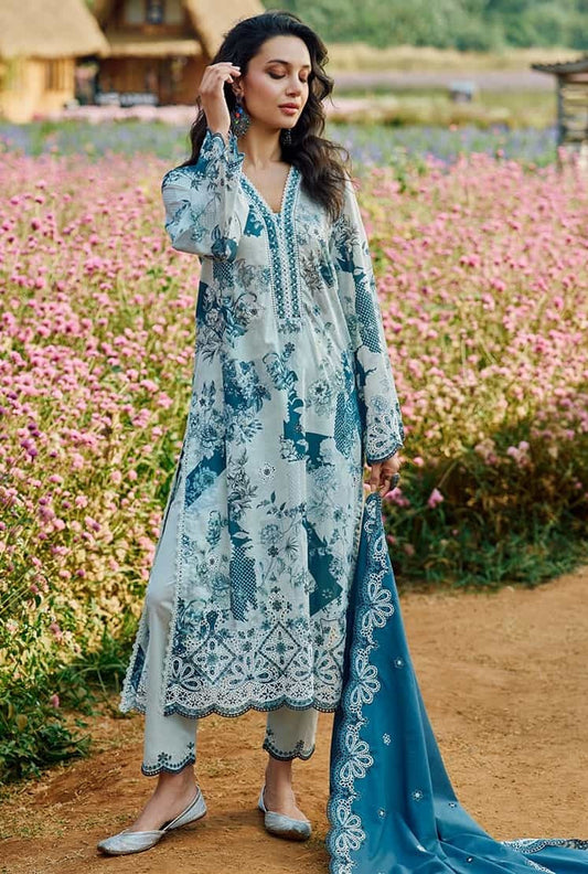 Image Luxury Lawn Embroidered Unstitched Collection SAMAH