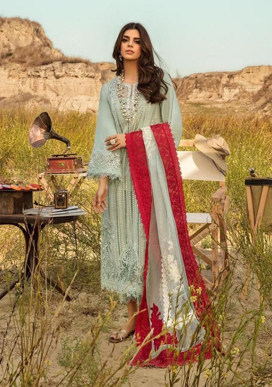 Saira Shakira Luxury Chikankari Lawn Embroidered Collection OPEL