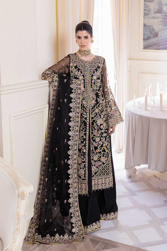 Kanwal Malik Wedding Festive Organza Embroidered Collection SABLE